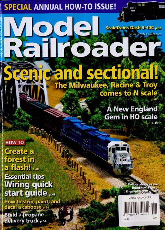 Model Railroader Magazine Subscription Buy at Newsstand.co.uk Modelling