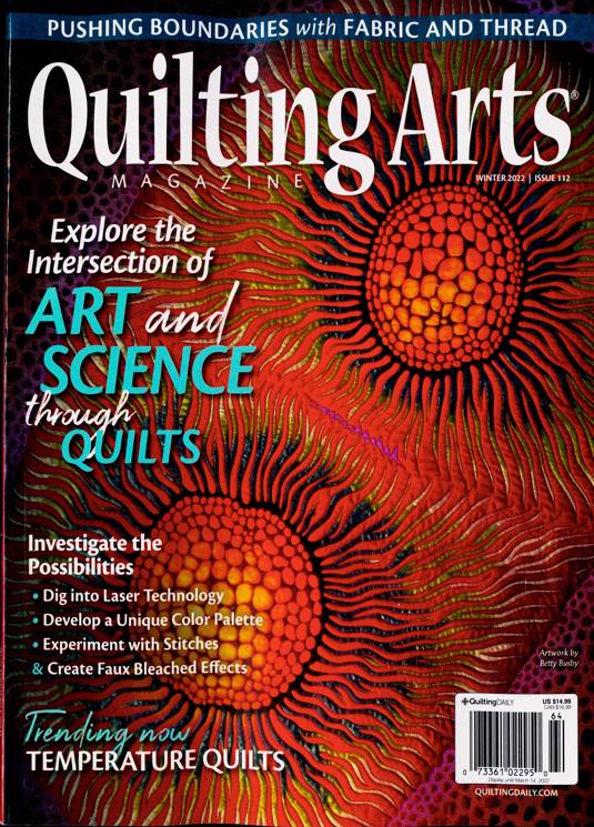 Quilting Arts Magazine Subscription Buy at Newsstand.co.uk Quilting