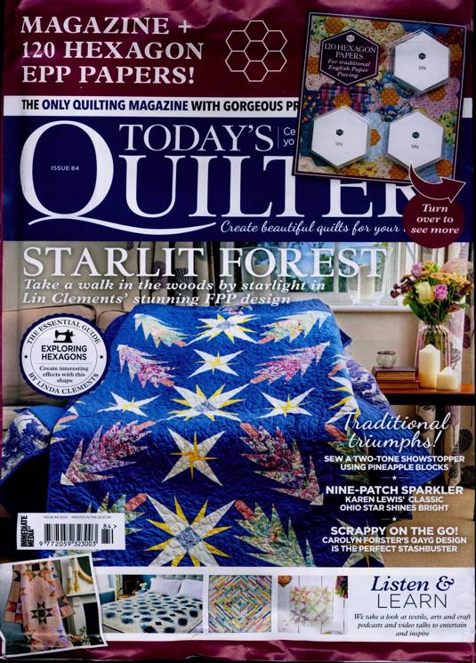 Todays Quilter Magazine Subscription Buy at Newsstand.co.uk Quilting