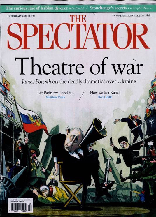 Spectator Magazine Subscription Buy at Newsstand.co.uk UK Current