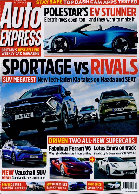 Auto Express Magazine Subscription Buy at Newsstand.co.uk General Car