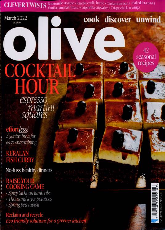 Olive Magazine Subscription Buy at Newsstand.co.uk Cooking & Food