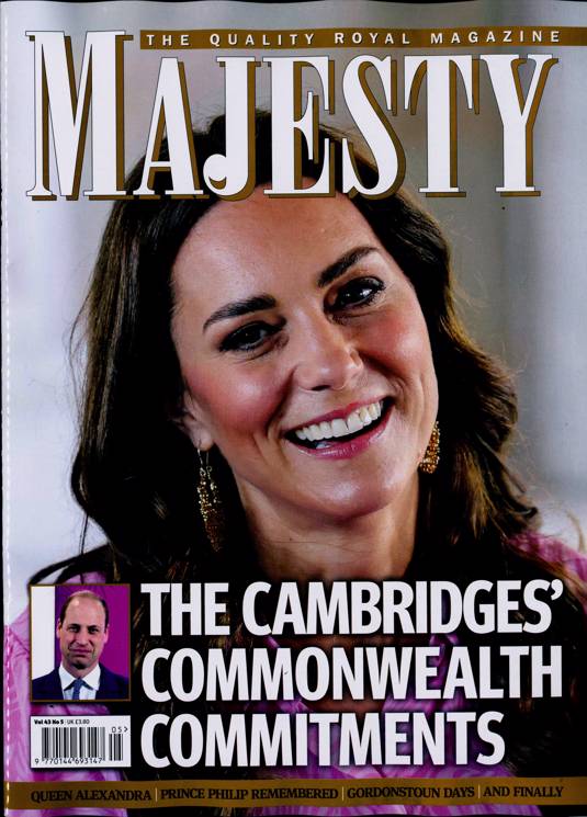 Majesty Magazine Subscription | Buy at Newsstand.co.uk | Royalty
