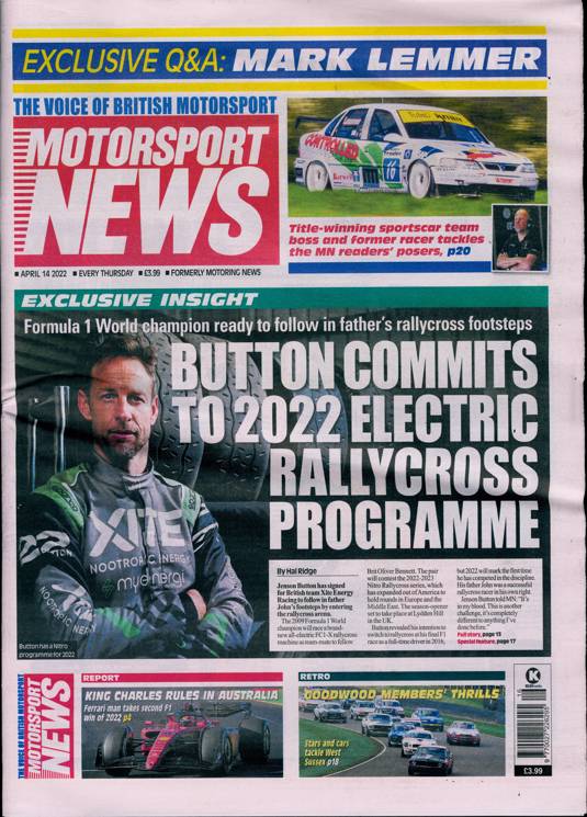 Motorsport News Magazine Subscription Buy at Newsstand.co.uk