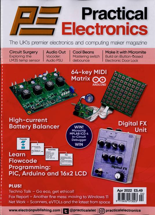Practical Electronics Magazine Subscription | Buy at Newsstand.co.uk ...