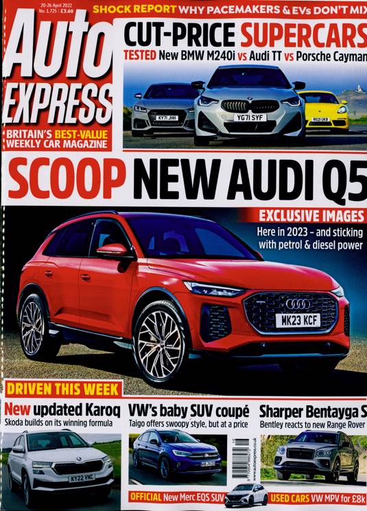 Auto Express Magazine Subscription Buy at Newsstand.co.uk General Car