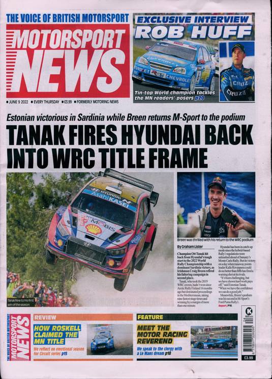 Motorsport News Magazine Subscription Buy at Newsstand.co.uk