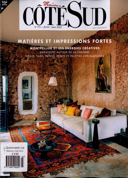 Maisons Cote Sud Magazine Subscription | Buy at Newsstand.co.uk | French