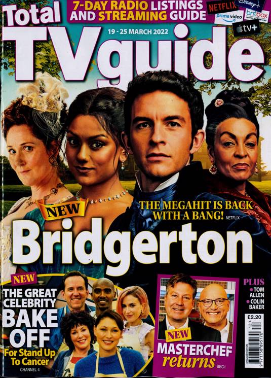 Total Tv Guide England Magazine Subscription Buy at Newsstand.co.uk