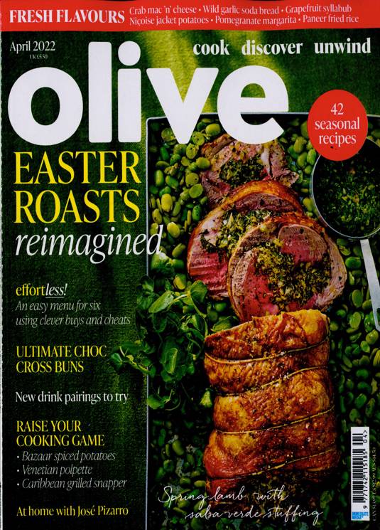 Olive Magazine Subscription Buy at Newsstand.co.uk Cooking & Food