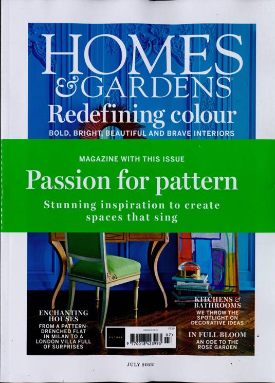 Homes And Gardens Magazine Subscription | Buy at Newsstand.co.uk | Home ...