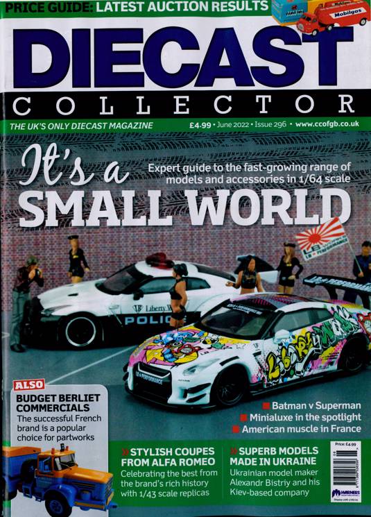 Diecast Collector Magazine Subscription Buy at Newsstand.co.uk Collecting