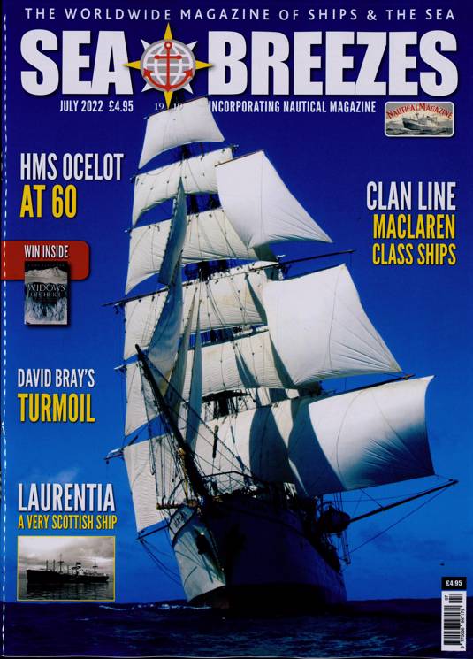 SEA BREEZES THE MAGAZINE OF SHIPS AND THE SEA various years available 