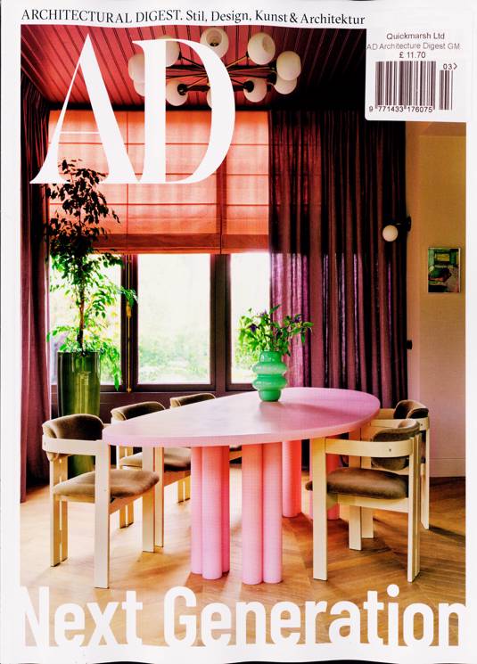 Architectural Digest German Magazine Subscription Buy at Newsstand.co
