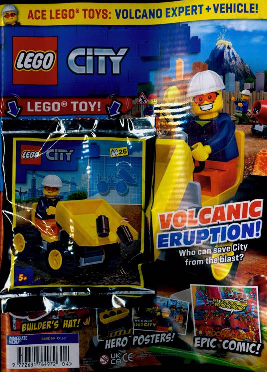 LEGO CITY MAGAZINE-édition incl accessoires-Choisissez votre SORTIE! 
