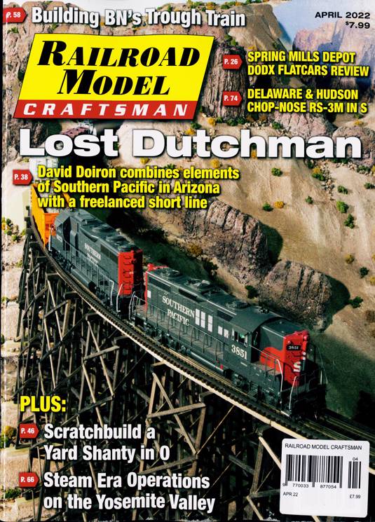 Railroad Model Craftsman Magazine Subscription Buy at Newsstand.co.uk