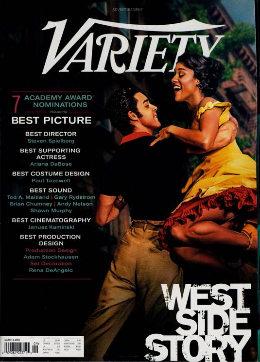Variety Magazine Subscription Buy at Newsstand.co.uk Media