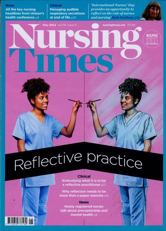 Nursing Times Magazine Subscription Buy at Newsstand.co.uk Health