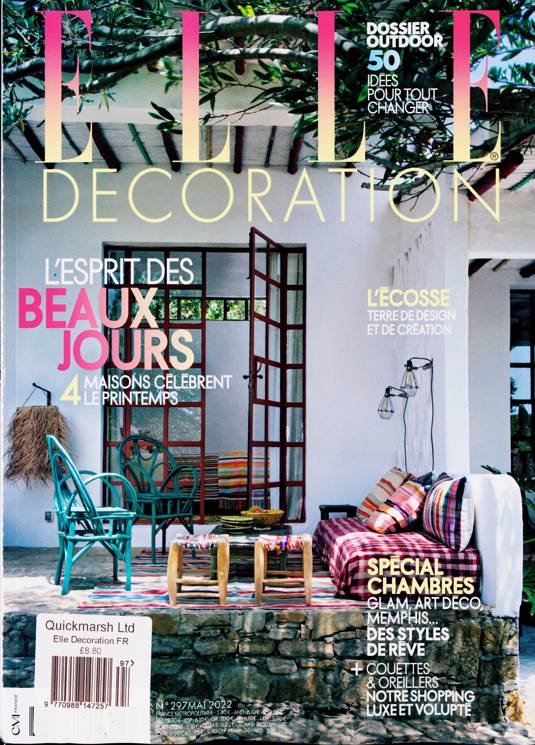 Elle Decor French Magazine Subscription Buy at Newsstand.co.uk French