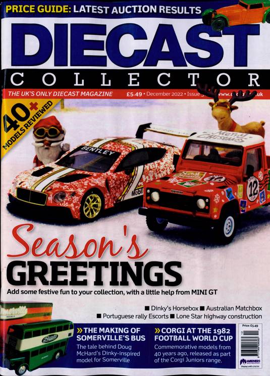 Diecast Collector Magazine Subscription Buy at Newsstand.co.uk Collecting