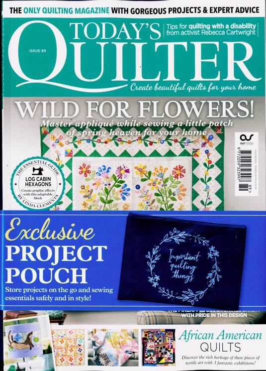Todays Quilter Magazine Subscription Buy at Newsstand.co.uk Quilting