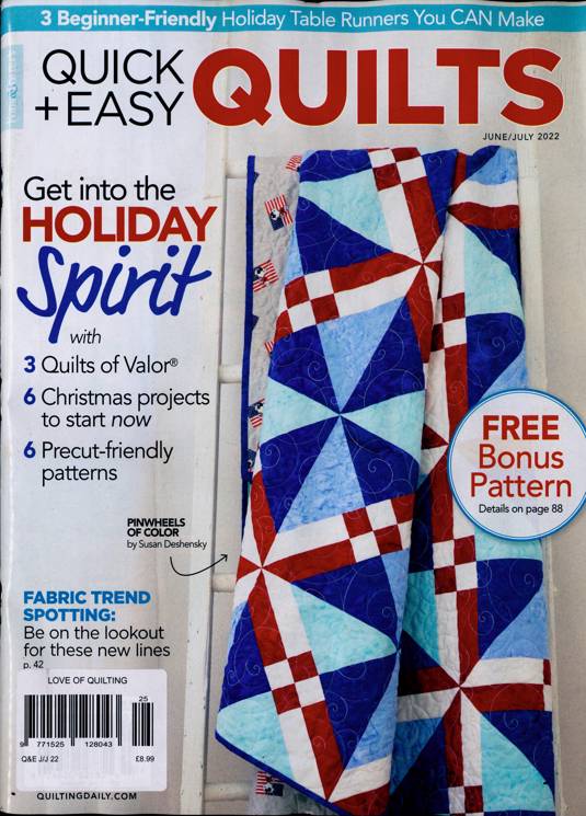 Love Of Quilting Magazine Subscription Buy at Newsstand.co.uk Quilting