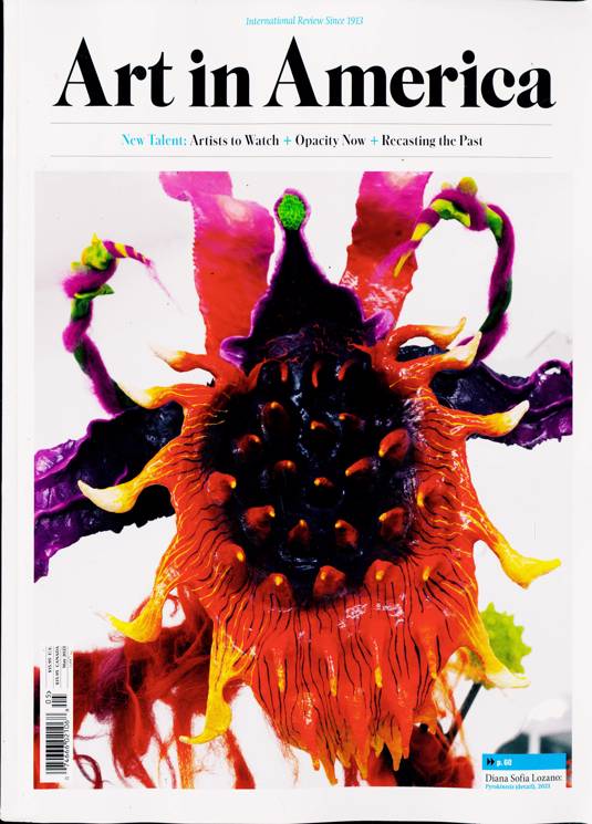 Art In America Magazine Subscription Buy at Newsstand.co.uk Visual Arts
