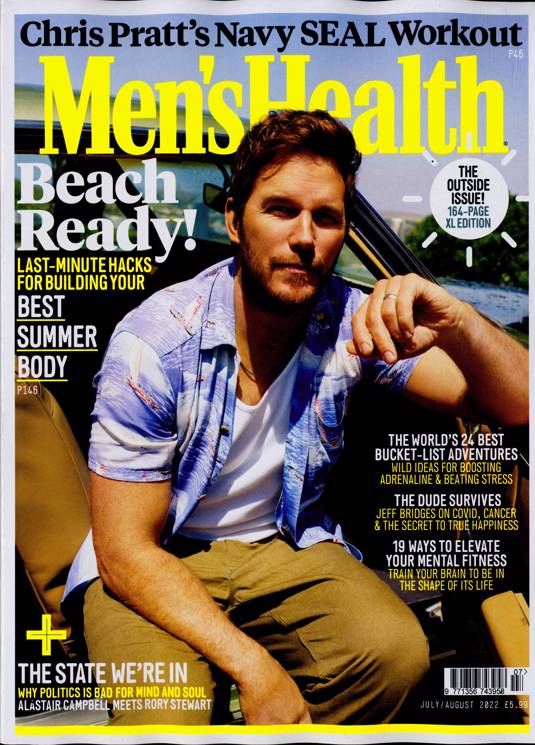 Mens Health Magazine Subscription Buy at Newsstand.co.uk General Men's