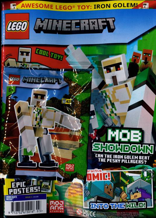 Lego Minecraft Magazine Subscription Buy at Newsstand.co.uk Primary