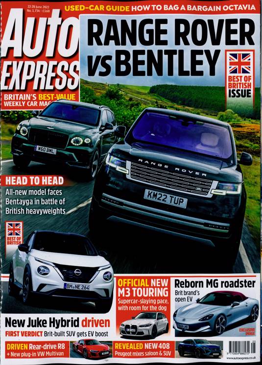 Auto Express Magazine Subscription Buy at Newsstand.co.uk General Car