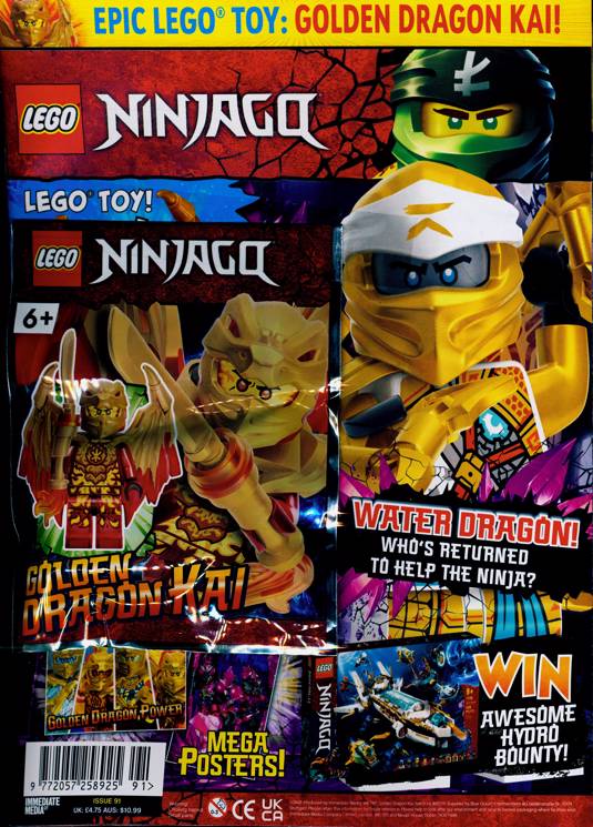Lego Ninjago Magazine Subscription Buy at Newsstand.co.uk Lego
