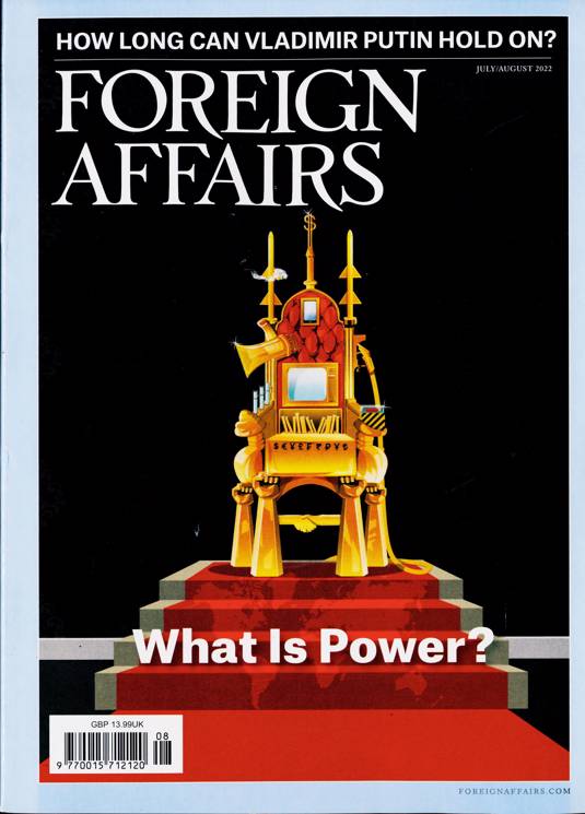 Foreign Affairs Magazine Subscription Buy at Newsstand.co.uk Intl