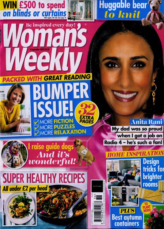 Womans Weekly Magazine Subscription | Buy at Newsstand.co.uk | Women's ...