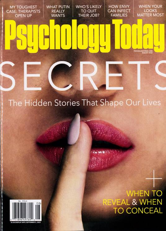 Psychology Today Magazine Subscription Buy at Newsstand.co.uk Body