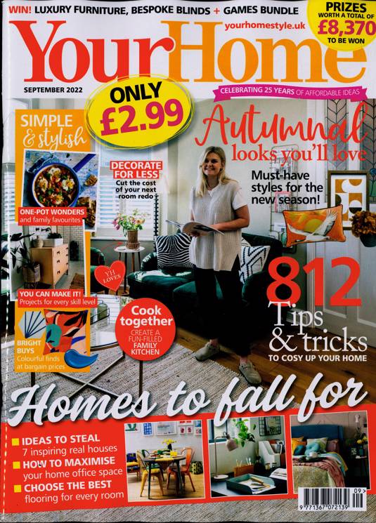 Your Home Magazine Subscription Buy at Newsstand.co.uk Home Interiors