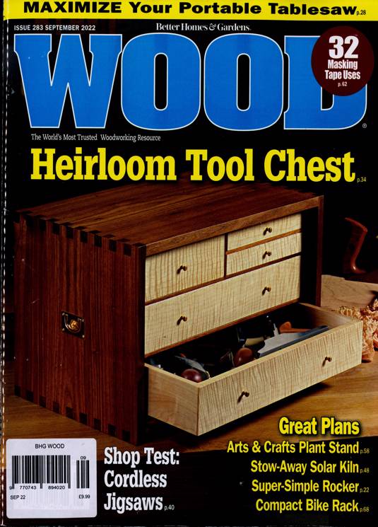 Bhg Wood Magazine Subscription Buy at Newsstand.co.uk Woodworking