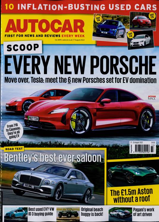 Autocar Magazine Subscription Buy at Newsstand.co.uk General Car