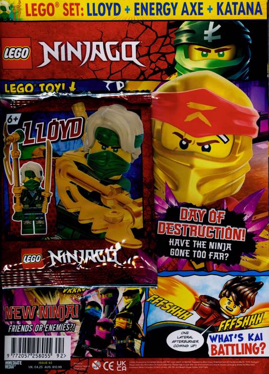 Lego Ninjago Magazine Subscription Buy at Newsstand.co.uk Lego