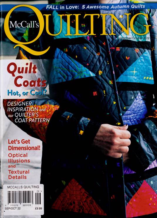 Mccalls Quilting Magazine Subscription Buy at Newsstand.co.uk Quilting