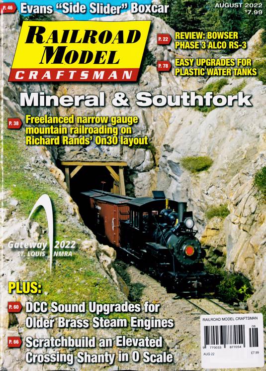 Railroad Model Craftsman Magazine Subscription Buy at Newsstand.co.uk