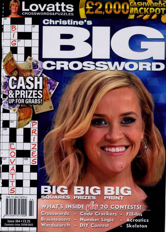 Lovatts Big Crossword Magazine Subscription | Buy at ...