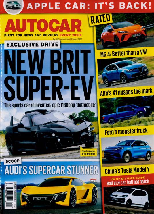 Autocar Magazine Subscription Buy at Newsstand.co.uk General Car