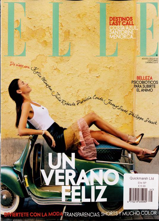 Elle Spanish Magazine Subscription | Buy at Newsstand.co.uk | Spanish