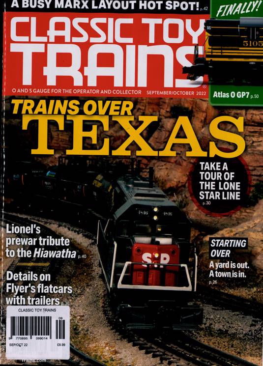 Classic Toy Trains Magazine Subscription Buy at Newsstand.co.uk
