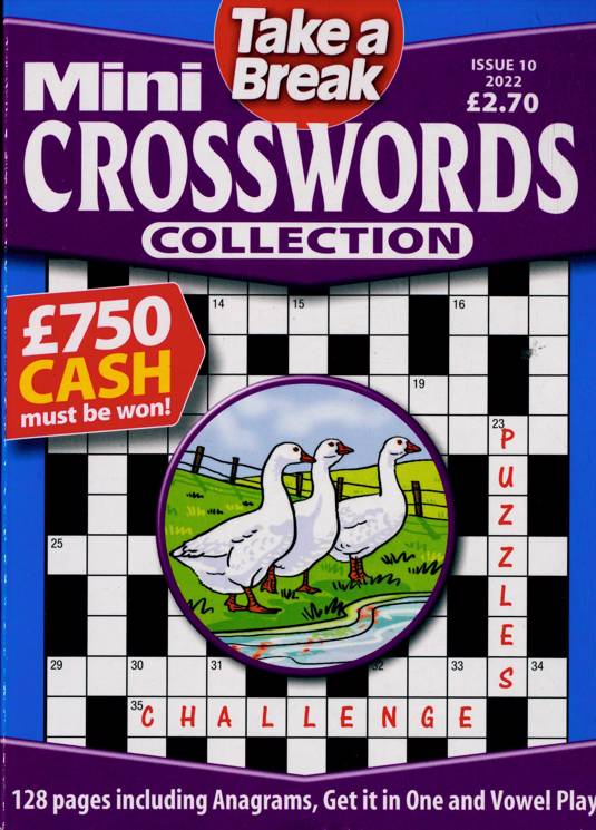 Tab Mini Crossword Coll Magazine Subscription Buy at Newsstand.co.uk