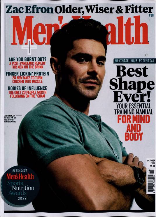 Mens Health Magazine Subscription Buy at Newsstand.co.uk General Men's
