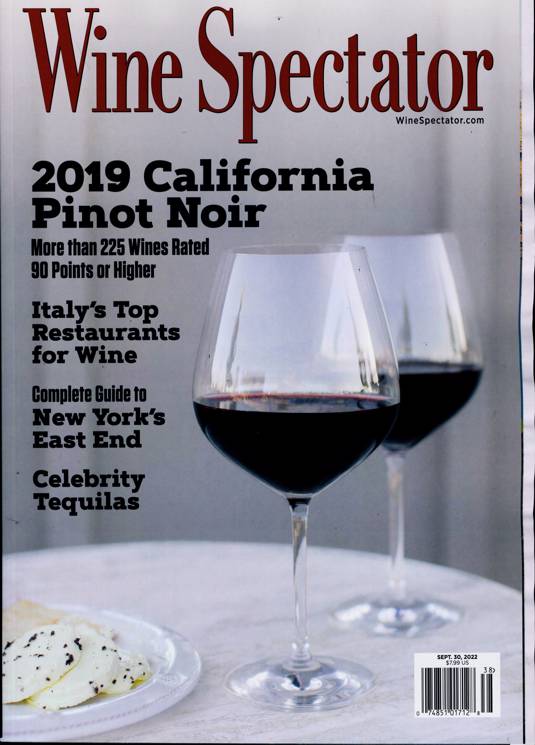 Wine Spectator Magazine Subscription Buy at Newsstand.co.uk Cooking
