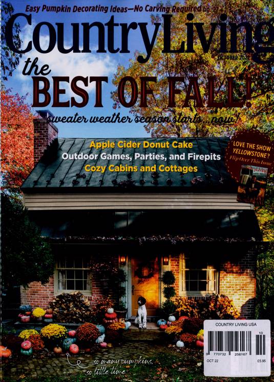 Country Living Usa Magazine Subscription Buy at Newsstand.co.uk