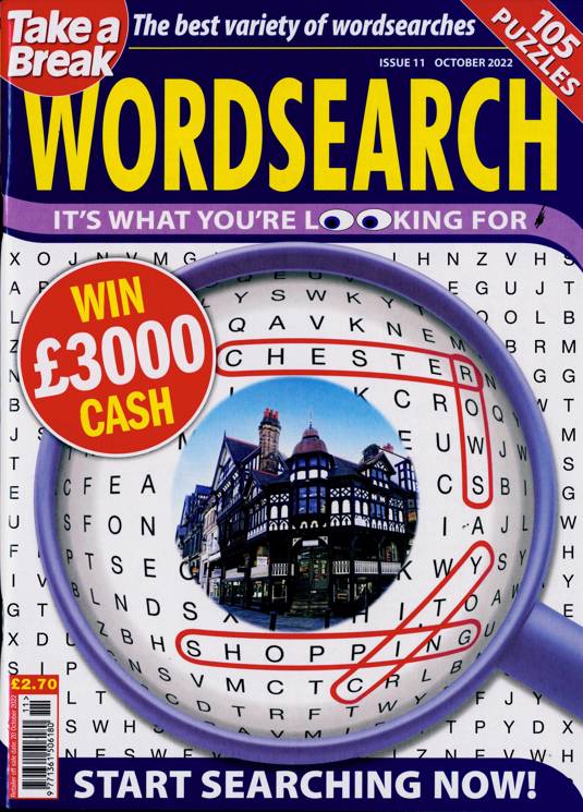 Take A Break Wordsearch Magazine Subscription Buy At Newsstand co uk Wordsearch