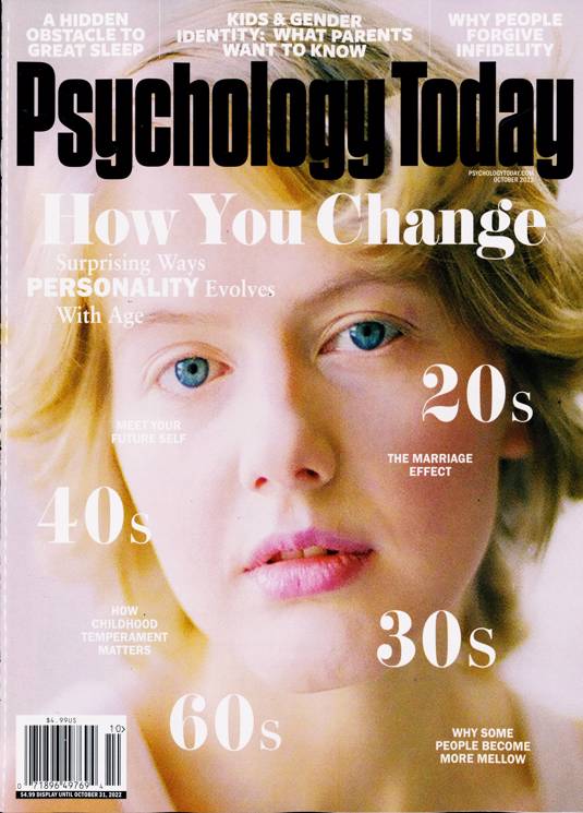 Psychology Today Magazine Subscription Buy at Newsstand.co.uk Body